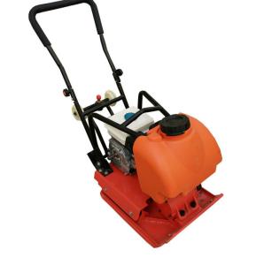 China Mini Gasoline Soil 5.5hp High Operating Efficiency Asphalt Vibratory Plate Compactor factory