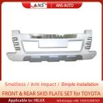 Flexible Front Car Bumper Guard , ABS Toyota Hilux Rear Bumper