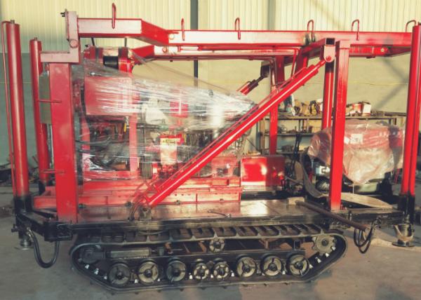 Diesel Power Water Well Drilling Rig For Engineering Exploration Two Hundred