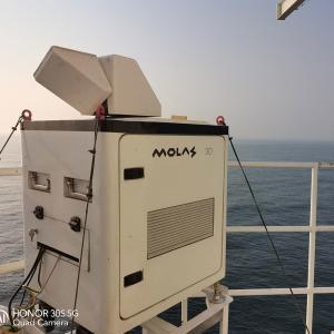China Laser 360 GPS Beidou Timing Wind Profiler Radar Measures Wind factory
