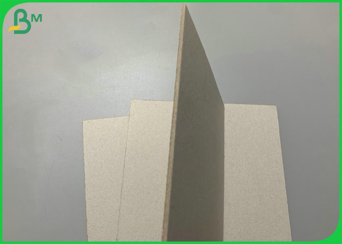 High Stiffness 0.5mm 0.8mm Duplex Board With Grey Back For Storage Box 