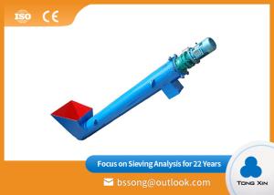China Wash Tunnel Spiral Screw Conveyor With Durable Stainless Steel Honed Tube factory