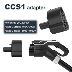 CCS1 Adapter for Tesla with 250A Current and IP54 Waterproof