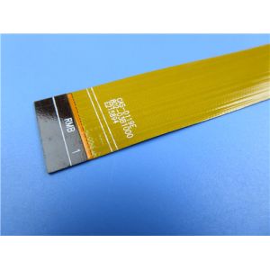 China Dual Layer 0.25mm Flexible PCB Board With Polyimide Stiffener on sale