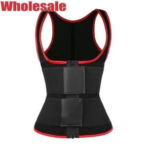 China Adjustable Sweat Fit Waist Slimming Trimmer 3XS Workout Waist Trainer Vest factory