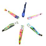 Hotel 13.56 MHz Woven RFID Chip Wristband Access Control Ultralight EV1