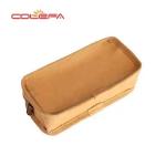 OEM Custom Cute Toddler Kraftpaper Pencil Pouch Bag Washable Craft Paper Pencil