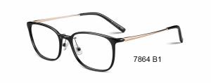 China Customized Size Parim Eyeglasses Frames With Plastic / Metal Material factory