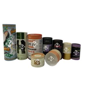Multipurpose Cardboard Cylinder Packaging Smooth Surface Structural Integrity