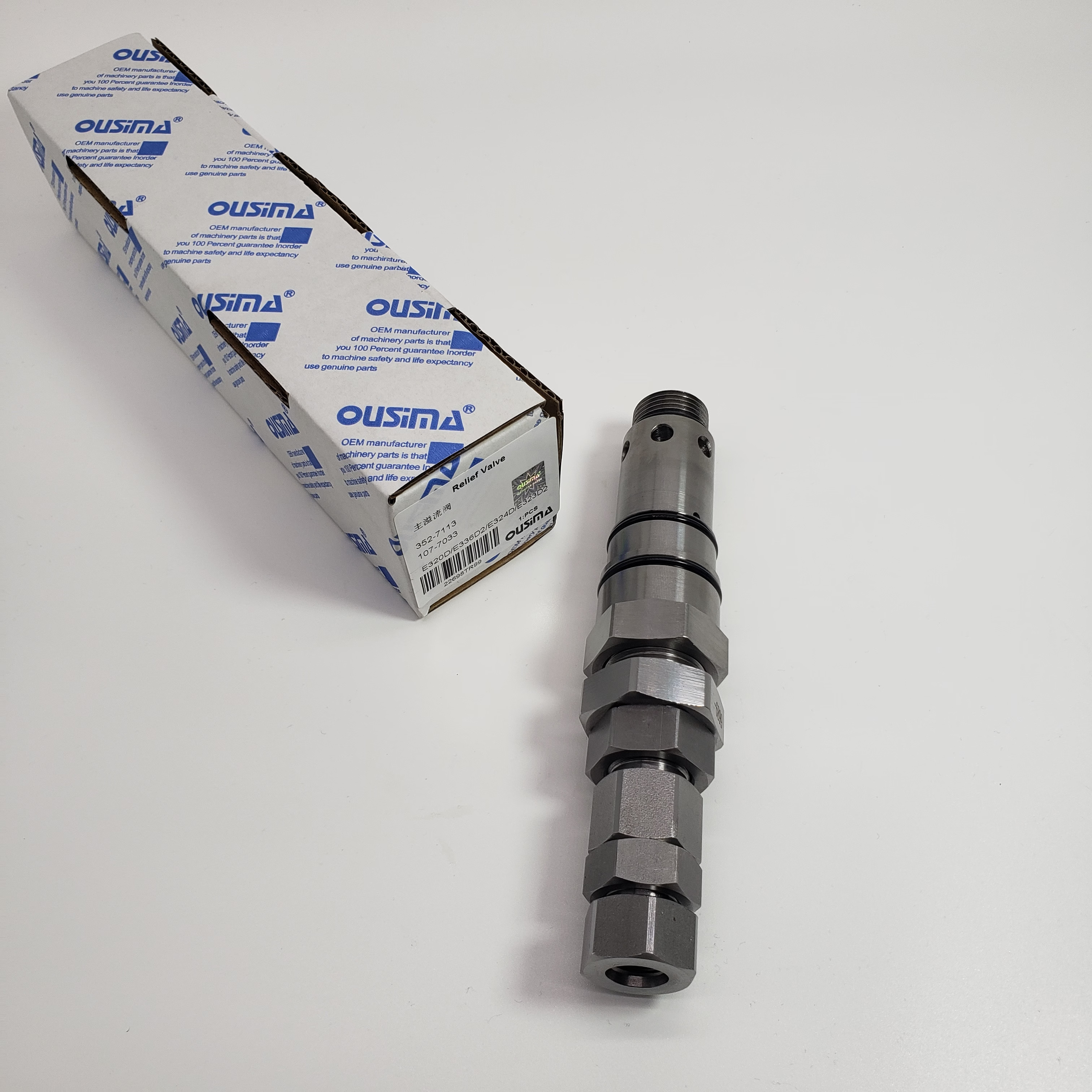 352-7113 107-7033 Relief Valve For CAT 320D 324D 329D 330D 336D