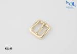 12mm Inner Size Brass Roller Buckles , Handbag Metal Strap Buckles Elegant Style