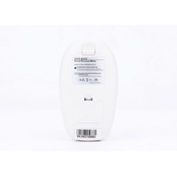 China No Coding Home Blood Sugar Monitor Wild Hct Range Test 1.11-33.3 Long Service Life factory