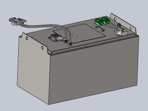 China Lithium Battery 48V405Ah Forklift Lithium Battery Equipped With Battery Heating System factory