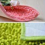 20"X32" Door Carpet Mats Stylish 1200gsm Microfiber Chenille 15mm TPR Non Slip