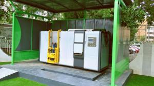 China 1000KG Kitchen Waste Composting Machine factory