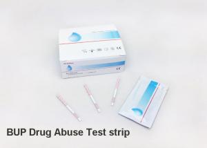 China 10ng/ml cut-off Drug Abuse Test Kit , BUP self testing drug kits Gold colloidal factory