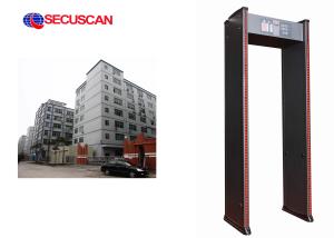 China Full Body Security Metal Detector Door with 6 Pinpoint zones factory