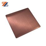 Mill Edge Brushed Stainless Steel Sheet 0.7 Mm Grand Metal For Hotel Restaurant