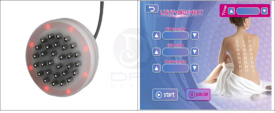 AS83 RF Vacuum Cavitation System , Ultrasonic Body Slimming Vacuum Machine