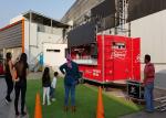 Anti Wings Mobile Truck Led Screen , P6 P8 Trailer Mounted LED Displays High
