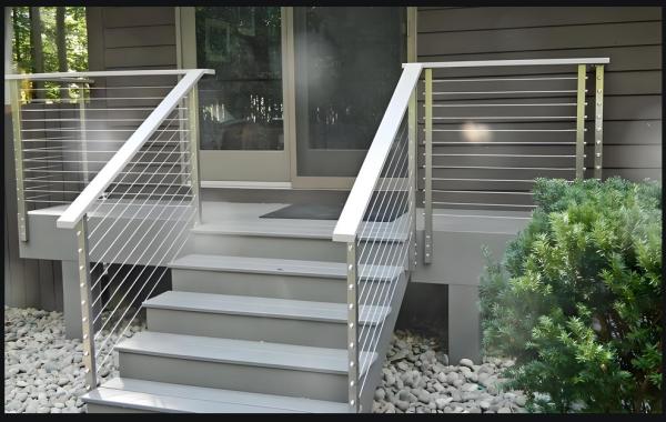 Heavy Duty Zinc Steel Building Safety Railing With Hot Dipped Galvanized Steel