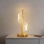 Modern Acrylic Decorative Table Lamp Model Room Hotel Bedroom Bedside Reading