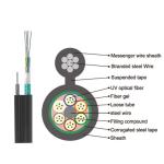 36 Fiber Waterproof PE Jacket GYTC8S Optical Wire Cable