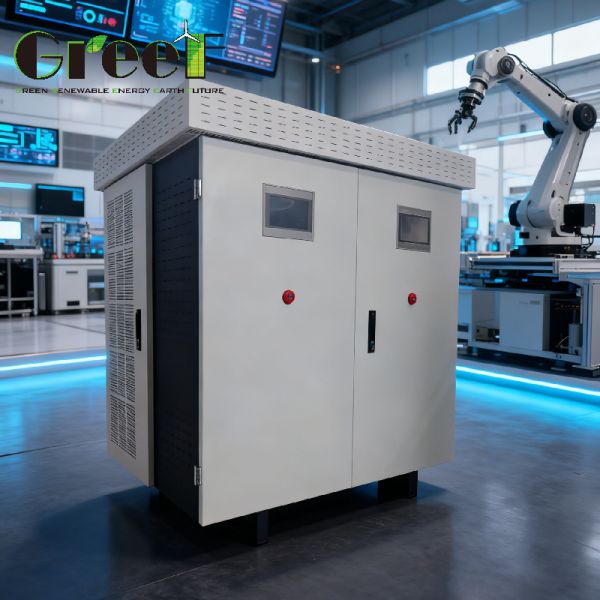 100 kW Power On Grid Controller with Lithium-ion Battery and EMS Topology for AC