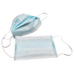 Filter 95% 3 Ply Non Woven Medical Mask / Hygienic Disposable Face Mask