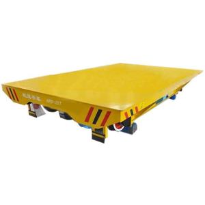China Steel Railless Electric Transfer Cart With Modular Design factory