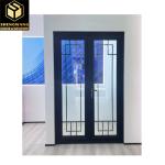 LOW E Security Curtain Wall Window Reinforced Aluminium Sliding Window For