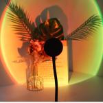 Ring Light Sunset Light Modern Rainbow Sunset Projection Lamp Bedroom Decoration