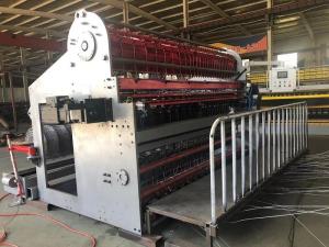 China Fixed Knot Fence Deer Fence Wire Mesh Making Machine With Crimps on sale