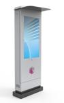 Highly Durable Outdoor Digital Kiosk 49" Solid Structure Withstand Rain Dust