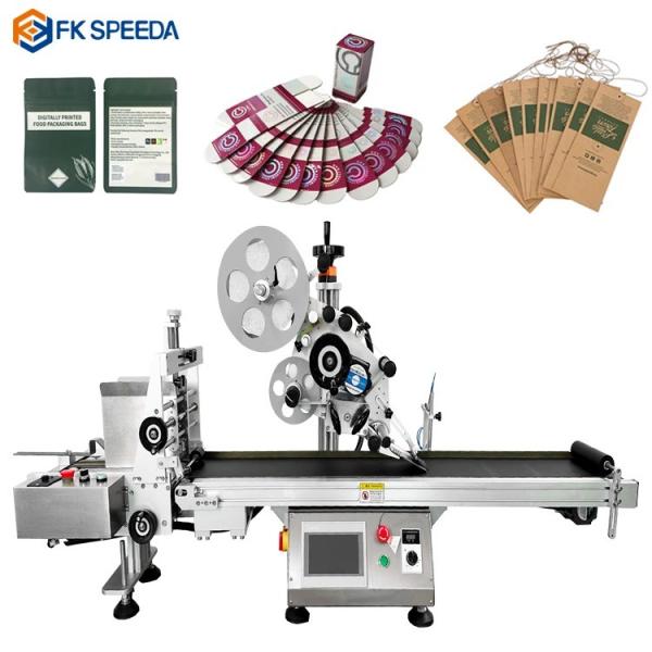 1010mm Small Desktop Auto High Speed Card Paper Labels Plastic Bags Paging Flat