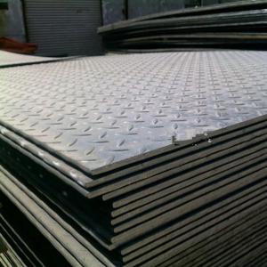 China 10mm 16mm St37 Q235b Hr Checkered Iron Sheet Patterned Plate factory