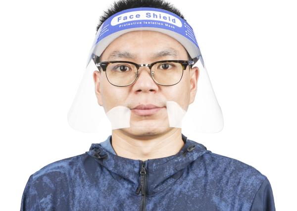 Protective Safety Face Shield Visor Full Face Shield Anti Saliva , Anti Spitting