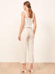 2018 Summer Women Clothing Ruffled Straps Linen Boho Crop Top