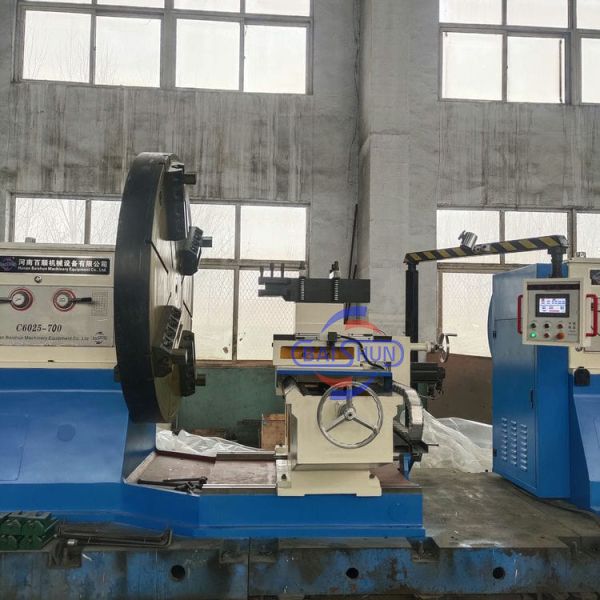 China Excellent Shipyard Propeller Machining Special Designed Floor Type Horizontal Lathe factory