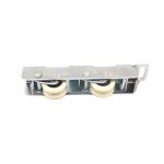 Sliding Door Roller Wheel Stainless Iron Frame All Steel Bearing Broken Bridge