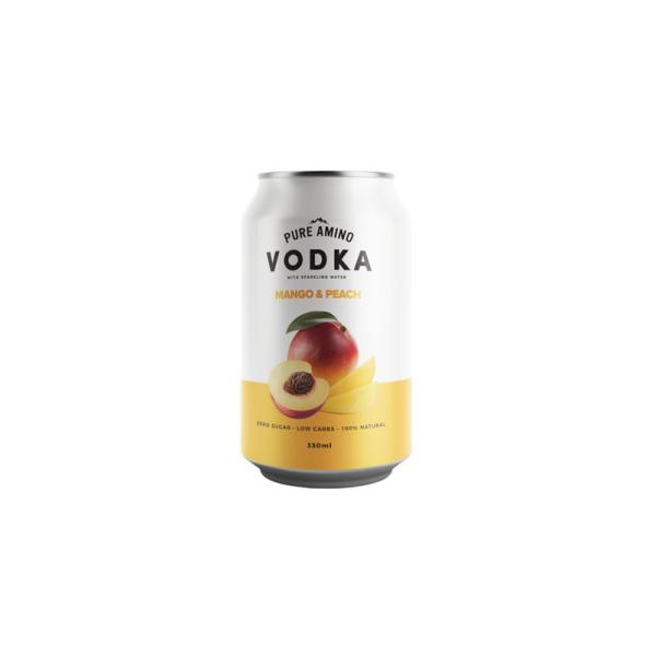 Mix Alcoholic Beverage Canning Cocktails Mango Peach Fruit Flavor Vodka Sauce