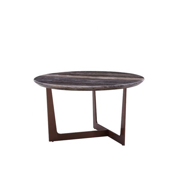 ODM Modern Living Room Center Table Artificial Marble Stainless Steel Coffee