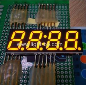 China Electronic 6 Digit 7 Segment Display Alphanumeric LED Display Amber 0.36 Inch factory