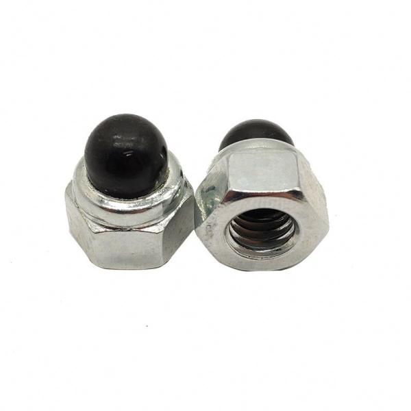 Hex Nuts Black Nylon Cap Head Hexagon Domed Nut DIN986 Plastic Insert Acorn Nut