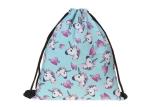 Waterproof Polyester Ladies Drawstring Bag Backpack OEM Service