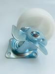 Hole Distance 29/29/36*15/45*25/55*28/55*28 Light Duty Furniture PP White Swivel