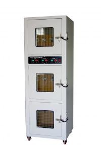 China Three Slot Battery Discharge Overcharge Explosion Proof Test Chamber OEM factory