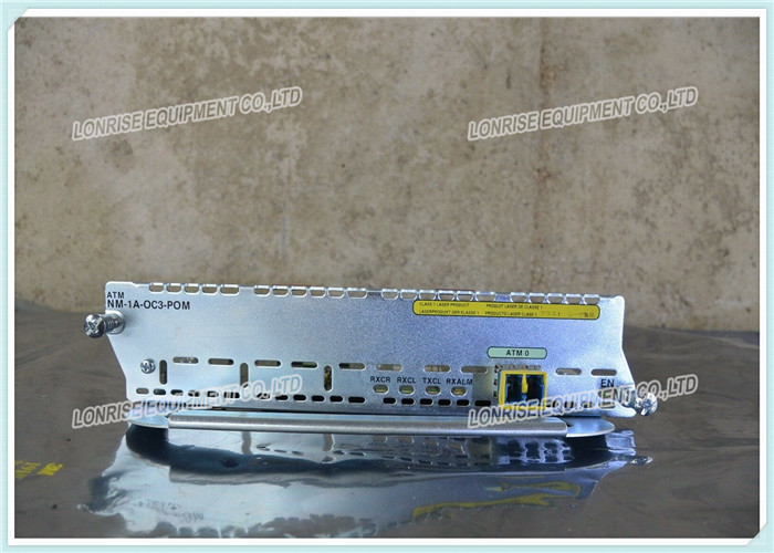 Cisco Genuine NM-1A-OC3-POM SFP Fiber Transceiver ATM OC3 Router Network Module