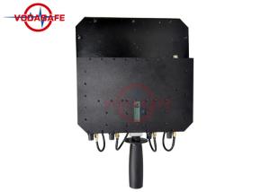 China 250m Range Mobile Phone Signal Blocker , Four Band Wifi Signal Jammer LiFe PO4 Battery factory