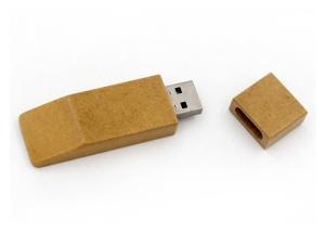 China Silk Screen Logo Usb Thumb Drive , Custom Wood Usb Drives 3 Years Warranty factory